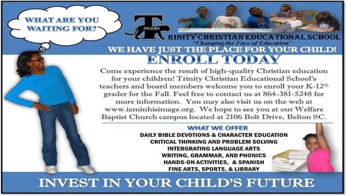 Enroll you child today